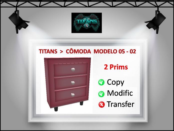 TITANS  >  COMODA MODELO 05 - 02