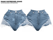 ROULY :: Panic Distressed Jeans - Friday Night
