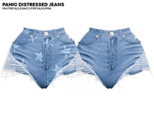 ROULY :: Panic Distressed Jeans - Fancy Jean