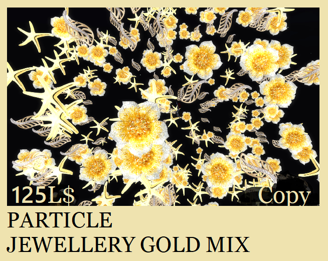 PARTICLE JEWELLERY GOLD MIX