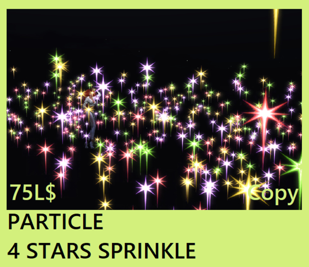 PARTICLE 4 STARS SPRINKLE