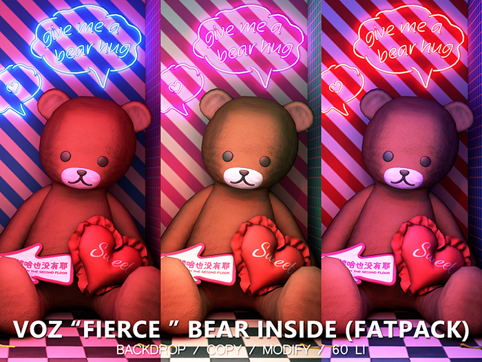 [VOZ] "Fierce" Bear Inside (Fatpack)