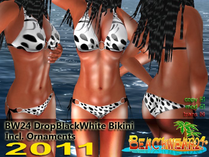 Bw24 DropBlackWhite Bikini 2011