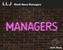 LLJ Mesh Neon Managers