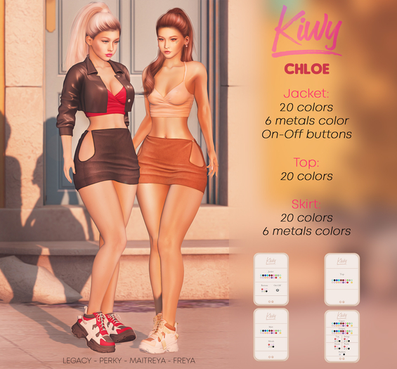 KIWY - Chloe Top Fatpack