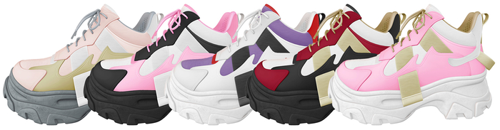 KIWY - Chloe Sneaker Fatpack