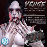 VENGE - Men's 'Stiletto Nail' Starter Set - Signature Gianni