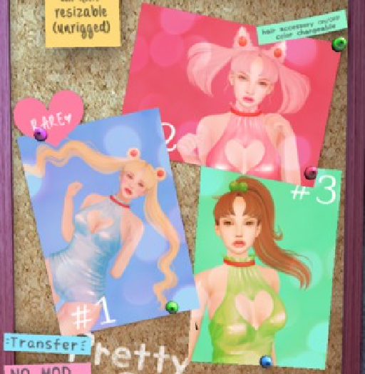 *PH-PL* Pretty Guardian // hair #02 - blond (BOX)