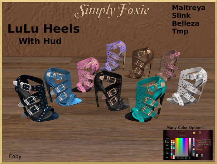LuLu Heels With Hud (Boxed)