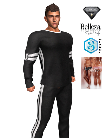 XK Ryan Sports Set Black