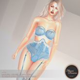 .:FlowerDreams:. Ria Lingerie - Blue