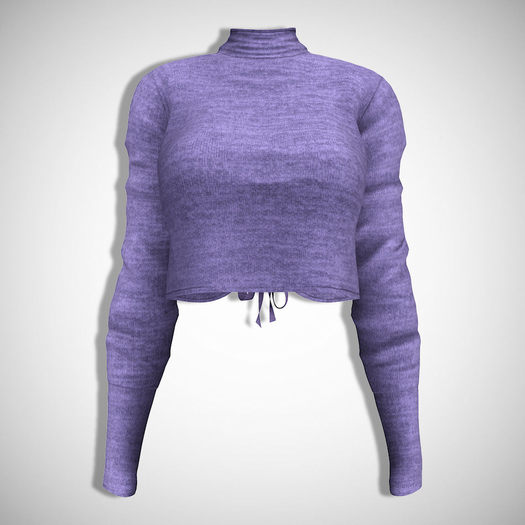 ChicModa // Tina Sweater // PERIWINKLE