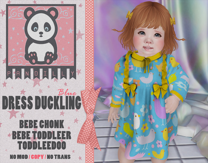 [P] Dress Duckling Blue