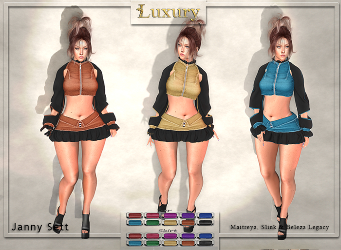 [Luxury] Janny Set [Wear]