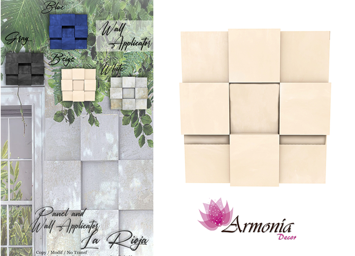 Armonia Decor [AD] Wall applicator La Rioja (Beige)