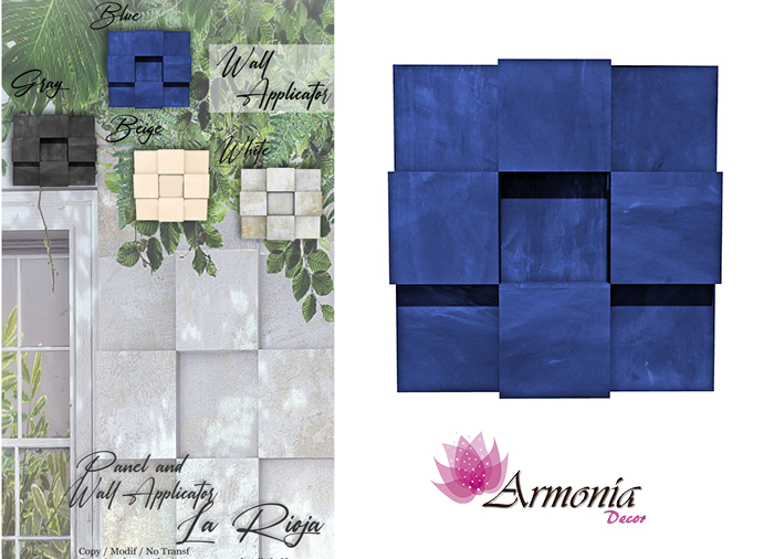 Armonia Decor [AD] Wall applicator La Rioja (Blue)