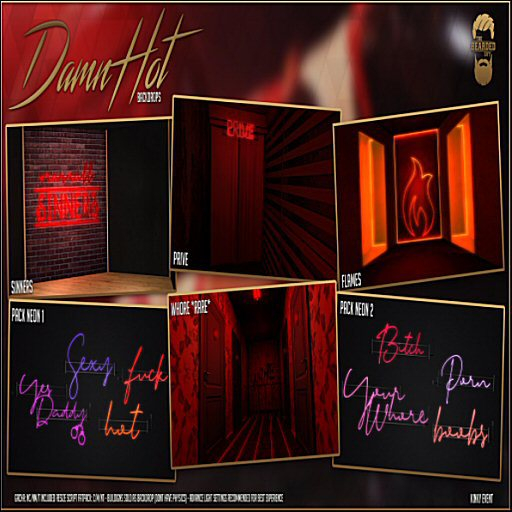 [Box] Prive - Damn Hot Backdrops - The Bearded Guy