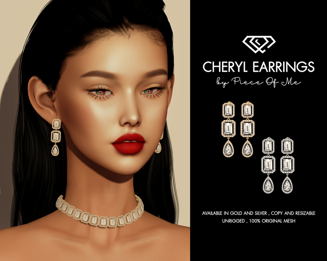 [POM] Cheryl  Earrings