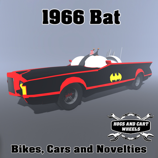 H&C Wheels 1966 Bat  Boxed