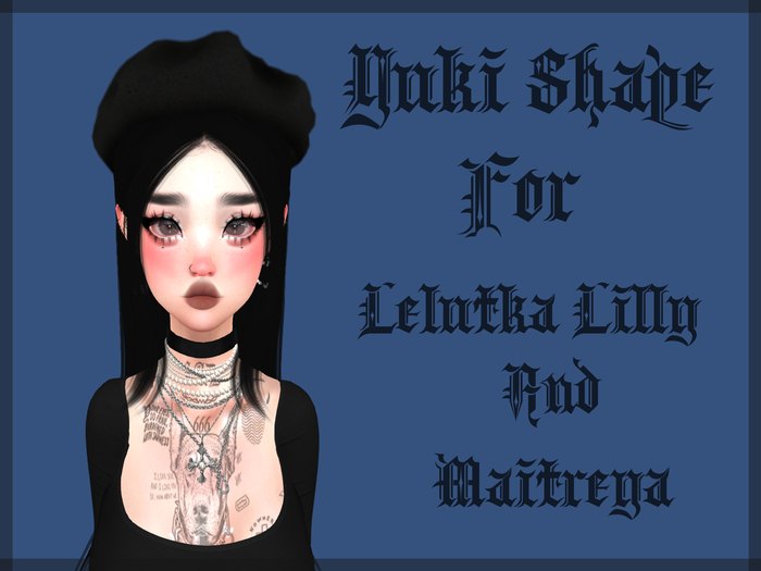 Everglow.Yuki Shape For Lelutka Lilly