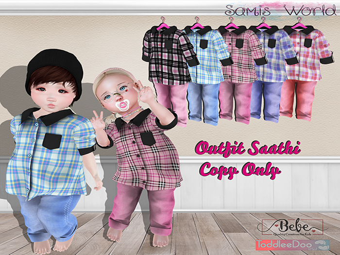 (SW)  Outfit Saathi Red TDB/BEBE Hud