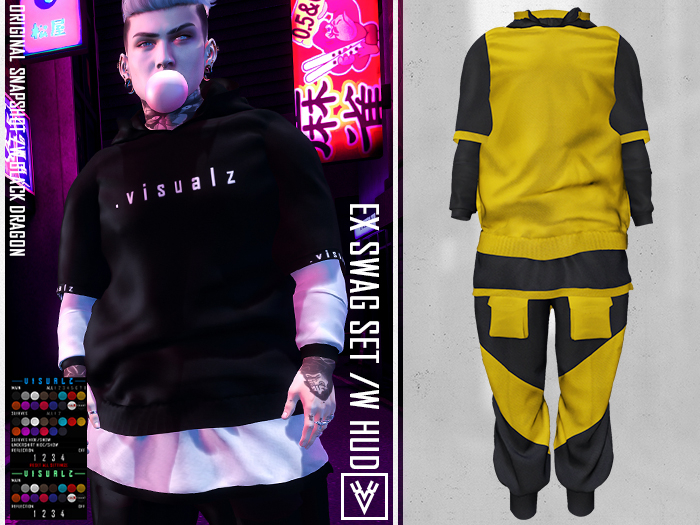 [ xVx ]EX SWAG SET - YELLOW