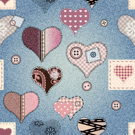 RADEX FULPERM TEXTURES hearts-background-jeans-texture-