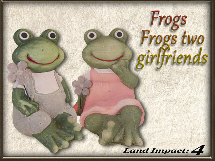Frogs - Frogs two girlfriends (4 Li ) Full Perm