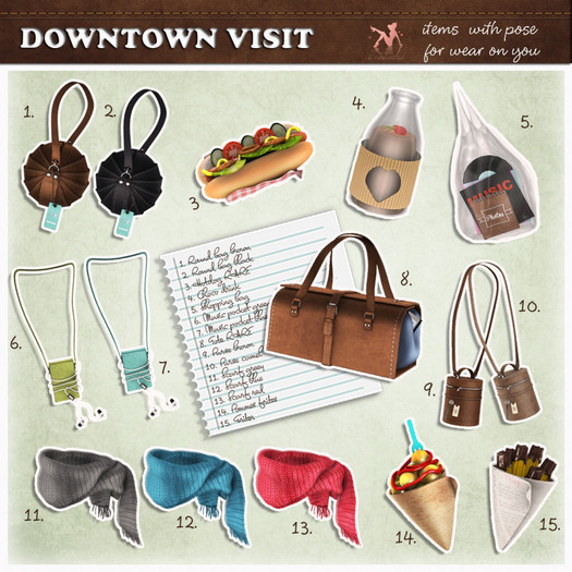 *Tentacio* Downtown visit. Tote RARE Arcade Gacha March 2015! Limited Qty!