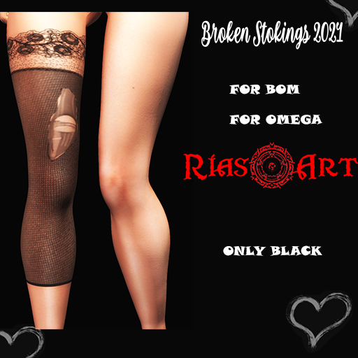 [RiasArt]- Broken  Stockings 2021-BOM/OMEGA