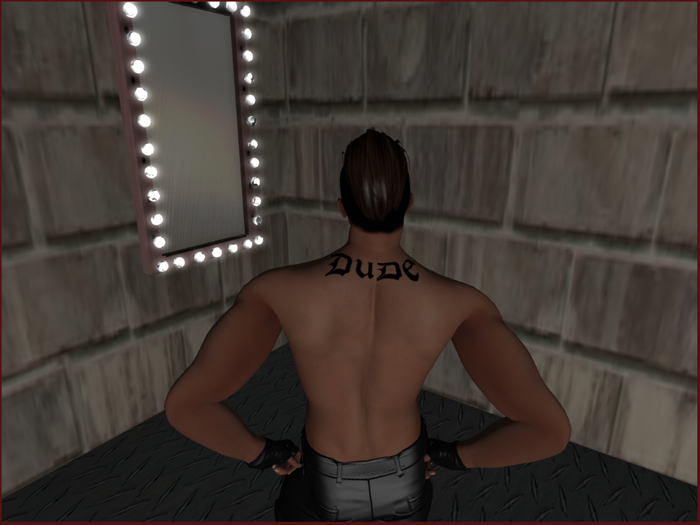 Lissa's Licks "Lost Car" Dude/Sweet Back Tattoo