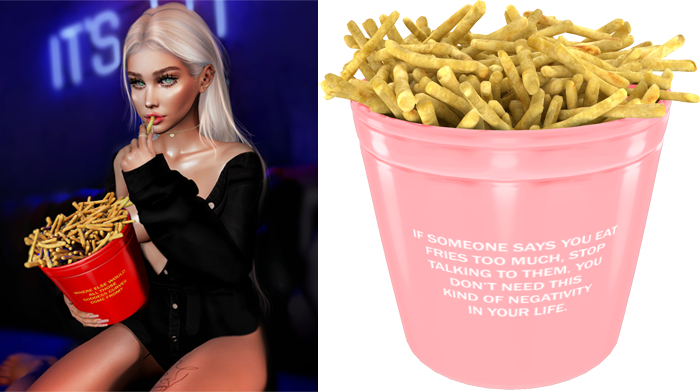 Lavish / Giant Bucket / Fries / ROSE