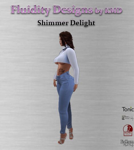 Shimmer Delight Outfit - Blue