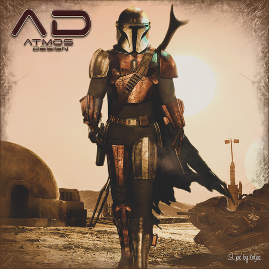 [AD] - Bounty Hunter - LEG PLATES - AE - Copper