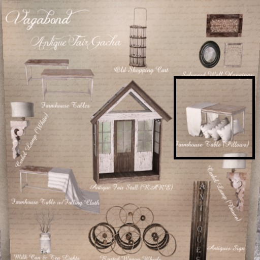 Vagabond - Farmhouse Table (Falling Cloth)