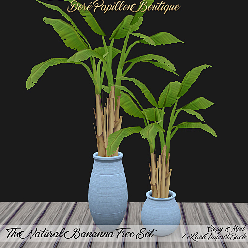 DPB The Natural Banana Tree Set - Baby Blue