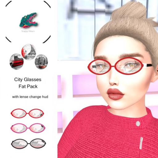 Snappy \\ City glasses - Fatpack