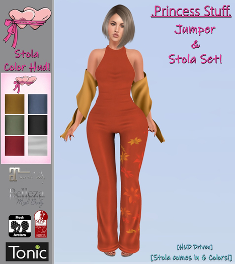 .Princess Stuff. [Jumper&Stola SET] Autumn _add
