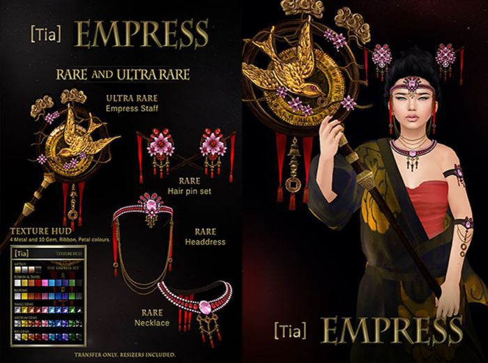 [Tia] Empress Set - RARE  Headdress (Boxed)