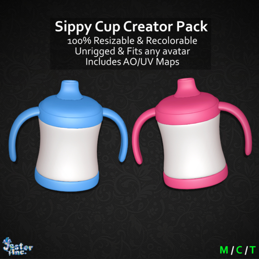 [Jester Inc.] Sippy Cup Creator Pack!
