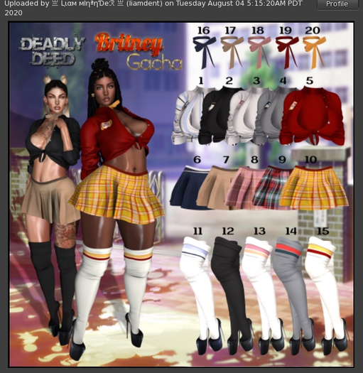 {DDD} Britney Bow [20]