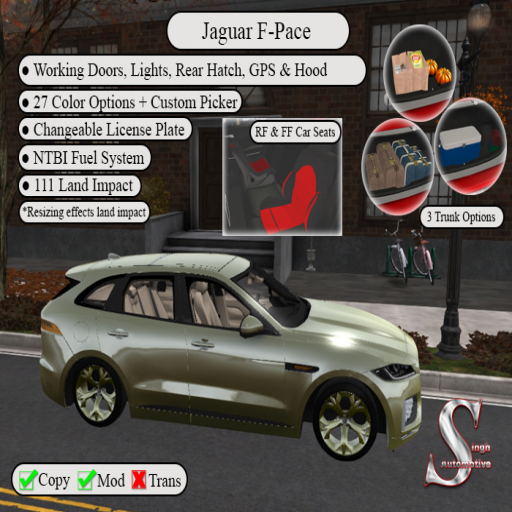 Singh Automotive - 2017 Jaguar F-Pace (FL)