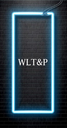 Blue Neon Light Texture