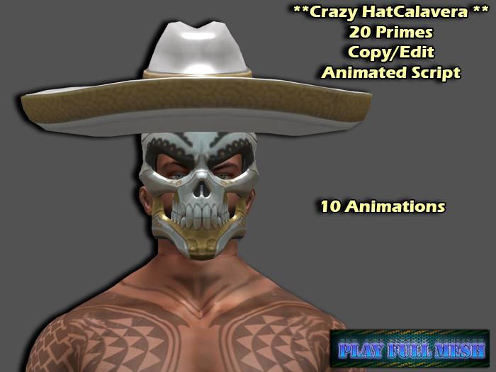 **Crazy Hat Calavera**PlayFullMesh