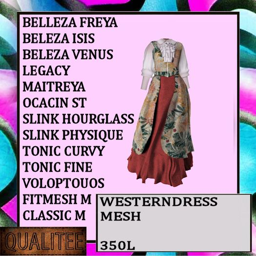westerndress flowers