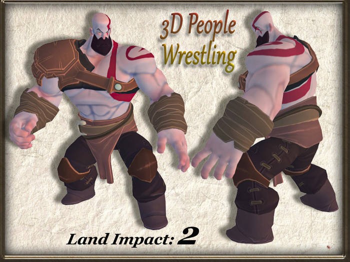 3D People - Wrestling (2 Li ) Full Perm