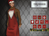 Kib designs xmas chef apron male ad 700