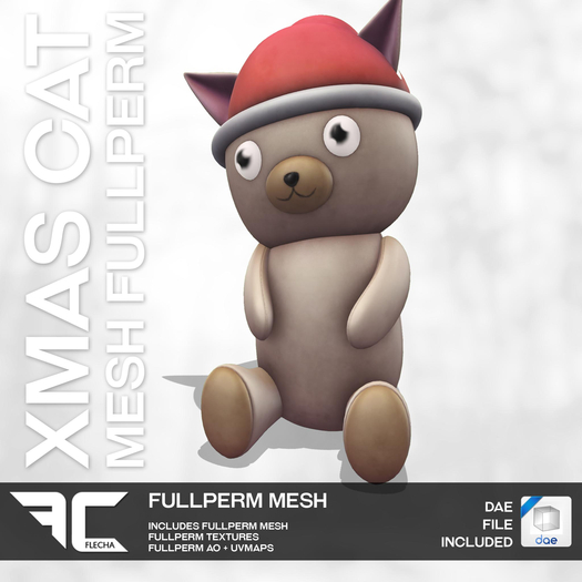 FLECHA Xmas Cat fullperm