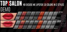 TOP1SALON - HD EXCUSE ME LIPSTICK (Genus) DEMO