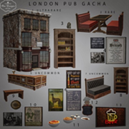 Bee Designs London Pub Gacha 2 RARE